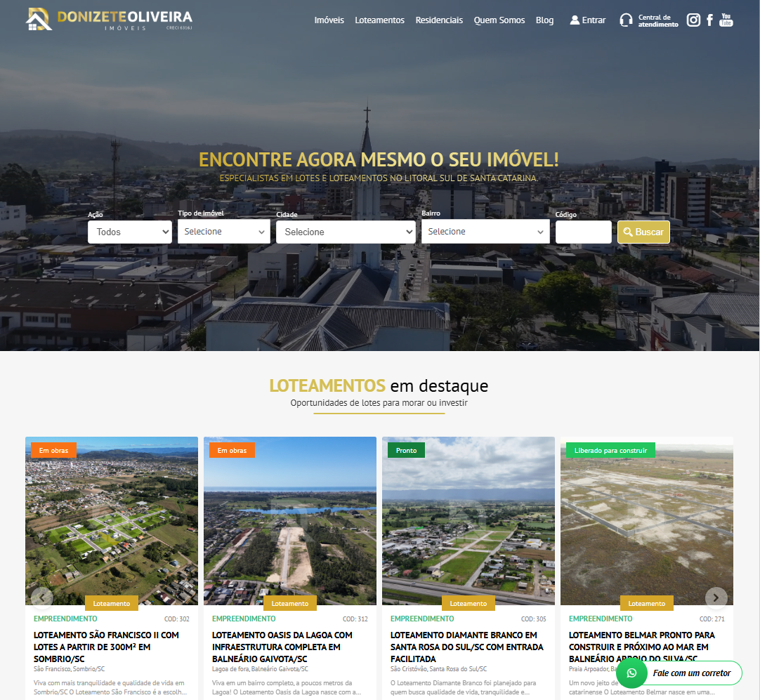 Website Exemplo 1